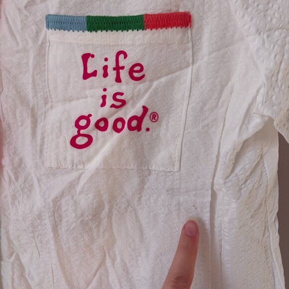 Life Is Good Two Piece Pajama Set Women's XL - Picture 9 of 9